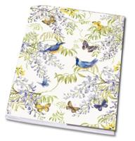 Schrift A5: Vogels in blauweregen, Janneke Brinkman Schrift A5: Vogels in blauweregen, Janneke Brinkman