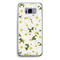 Summer Daisies: Samsung Galaxy S8 Plus Transparant Hoesje