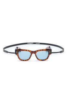 Alanui x Jacques Marie Mage lunettes de soleil Topanga - Marron