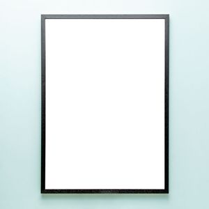 Houten lijst - Zwart 42 x 59,4 cm (A2)