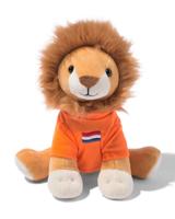 HEMA Knuffel leeuw 26x21x26cm polyester (oranje)
