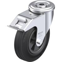 Blickle LER-VPP 125G-FI Zwenkwiel met rem Wieldiameter: 125 mm Draagvermogen (max.): 100 kg 1 stuk(s)