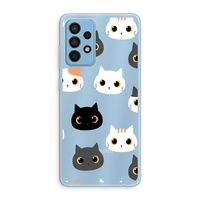 Katten: Samsung Galaxy A52 Transparant Hoesje