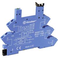 Finder 93.51.7.024 Relaissocket Geschikt voor serie: Finder serie 34 Finder 34.51, Finder 34.81 (l x b x h) 93.6 x 6.2 x 76 mm 1 stuk(s)