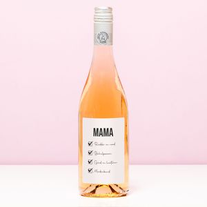 Wijnfles Moeder Checklist - Rosé (Blush Rosé)