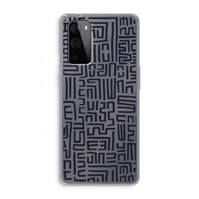 Moroccan Print: OnePlus 9 Pro Transparant Hoesje