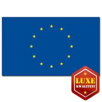 Vlag Europese Unie - 100 x 150 cm - Europa vlaggen - luxe kwaliteit