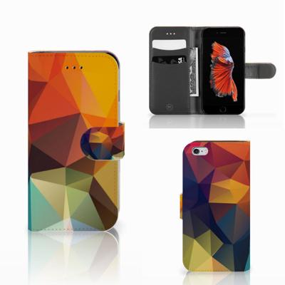 Apple iPhone 6 | 6s | Book Case | Polygon Color