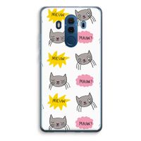 Meow: Huawei Mate 10 Pro Transparant Hoesje