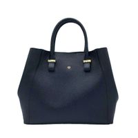 Gunas New York Jane Black Vegan Handtas Zwart - thumbnail