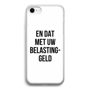 Belastinggeld: iPhone SE 2020 Transparant Hoesje