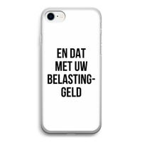 Belastinggeld: iPhone SE 2020 Transparant Hoesje