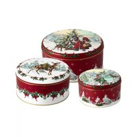 Villeroy & Boch Winter Collage Accessoires Koekjesdoos 3-delig