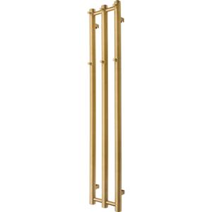 Designradiator PLUS 3 Geborsteld Goud 140 x 26.5 cm