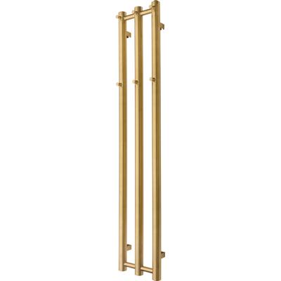 Designradiator PLUS 3 Geborsteld Goud 140 x 26.5 cm