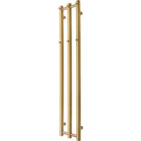 Designradiator PLUS 3 Geborsteld Goud 140 x 26.5 cm