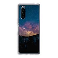 Travel to space: Sony Xperia 5 Transparant Hoesje
