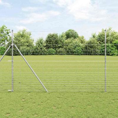 Weidehekwerk Zilver 25 x 1.6 m Gegalvaniseerd staal
