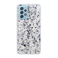 Gespikkelde marmer: Samsung Galaxy A73 Transparant Hoesje