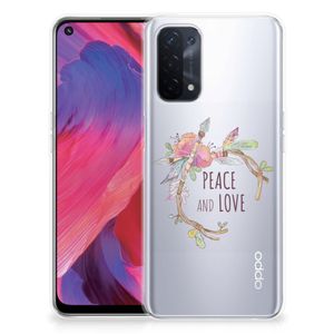 OPPO A74 5G | A54 5G Telefoonhoesje met Naam Boho Text