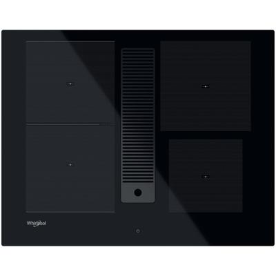 Whirlpool WVH 1065B Inductie kookplaat met afzuiging Zwart