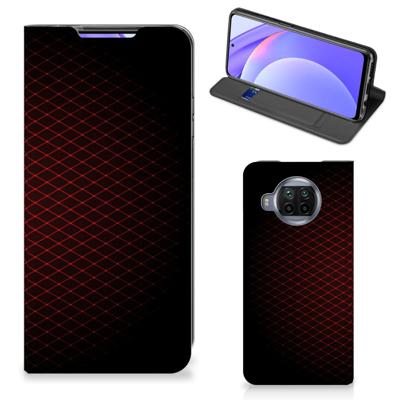 Xiaomi Mi 10T Lite | Hoesje met Magneet | Geruit Rood