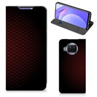 Xiaomi Mi 10T Lite | Hoesje met Magneet | Geruit Rood