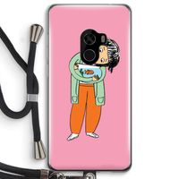 Visknuffel: Xiaomi Mi Mix 2 Transparant Hoesje met koord
