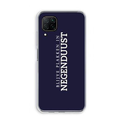 Blijve plakken in Negenduust: Huawei P40 Lite Transparant Hoesje