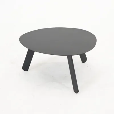 Bijzettafel tiki 55x46x28cm zwart