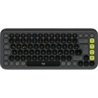 Logitech POP ICON KEYS Toetsenbord Bluetooth QWERTZ, Duits Graphite Easy Switch 3 apparaten, Multimediatoetsen, Multipair-functie