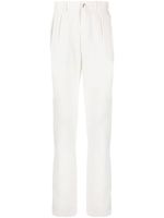 Canali pantalon chino à détails plissés - Blanc