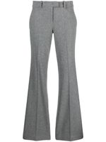 Michael Kors Collection pantalon de tailleur à coupe évasée - Gris