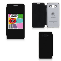 Samsung Galaxy Grand Prime Wallet Case met Pasjes Popart Princess - thumbnail