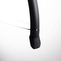 Eurofender lampo achterspartbord 58mm - 28 inch mat zwart Eurofender lampo achterspartbord 58mm - 28 inch mat zwart