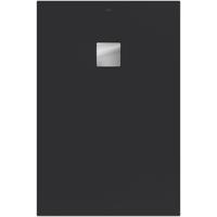 Villeroy & Boch Excello douchevloer - 120x80cm - polyurethaan/acryl Anthracite uda1280exc2v-1s