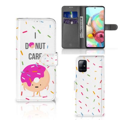 Samsung Galaxy A71 | Book Cover | Donut Roze