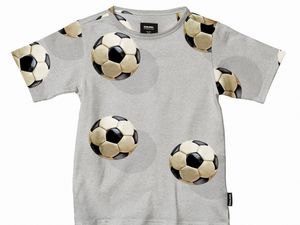 Snurk - T-shirt 'Fussball Grey' - Kids - 104