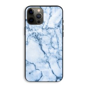 Blauw marmer: iPhone 12 Pro Max Biologisch afbreekbaar hoesje