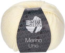 Lana Grossa Merino Uno 002 Ecru