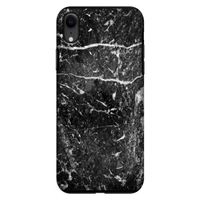 Zwart marmer: iPhone XR Tough Case
