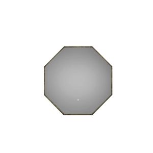 Martens Design Badkamerspiegel Martens & Meijer Stockholm Hexagon met Indirecte Verlichting Rondom - Badkamerspiegel Stockholm 50 cm