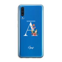 Pink Bouquet: Samsung Galaxy A50 Transparant Hoesje