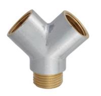 Kirchhoff Messing Y-verdeler stuk, chroom, 1/2"IT x 1/2"ET - 989411155
