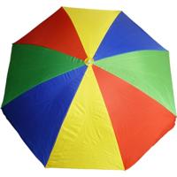 ARO Houseware Strandparasol 250cm gekleurde banen