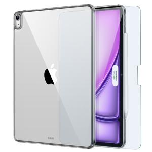 iPad Air 13 (2024) Classic Hybrid Protection Bundle Clear Black