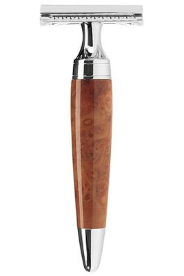 Muhle Stylo double edge safety razor Thujahout