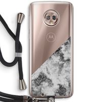 Onweer: Motorola Moto G6 Transparant Hoesje met koord
