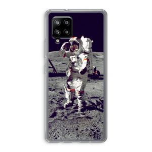 Spaceman: Samsung Galaxy A42 5G Transparant Hoesje