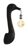 Light & Living Wandlamp 'Ostrich' 57cm, kleur Zwart